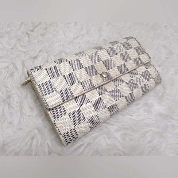 Louis Vuitton | Bags | Louis Vuitton White And Gray Checkered